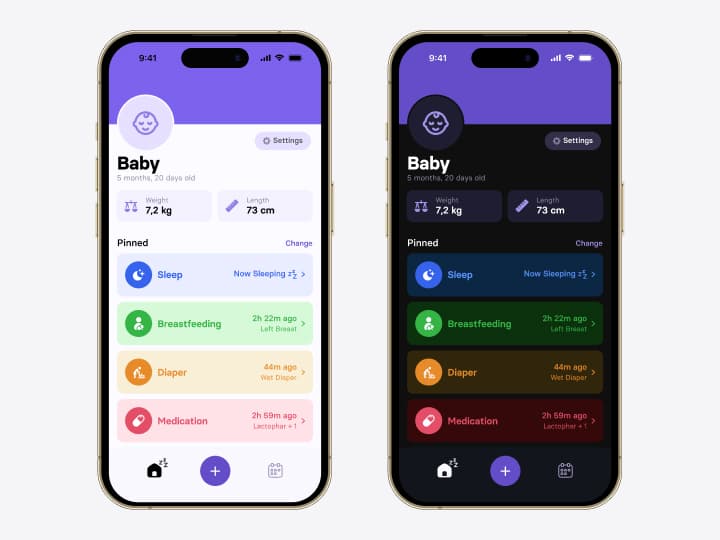 Babyflow mobile app